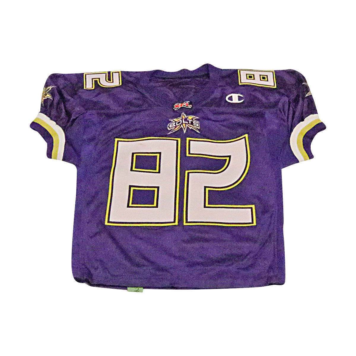 Quincy Jackson Birmingham Thunderbolts 2001 Game Used Home Jersey Size 52 Short product image 1, provided for visual