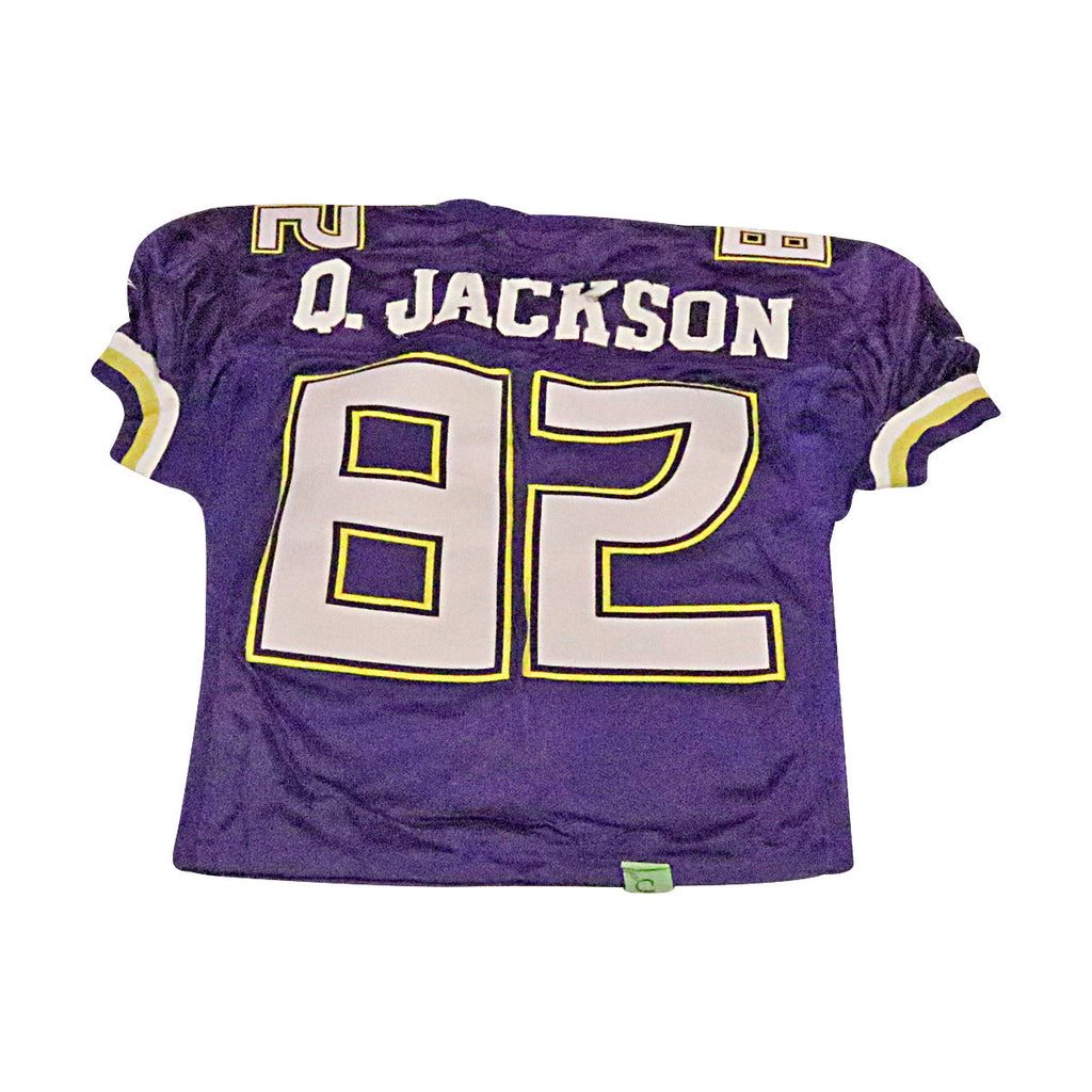 Quincy Jackson Birmingham Thunderbolts 2001 Game Used Home Jersey Size 52 Short product image 2, provided for visual