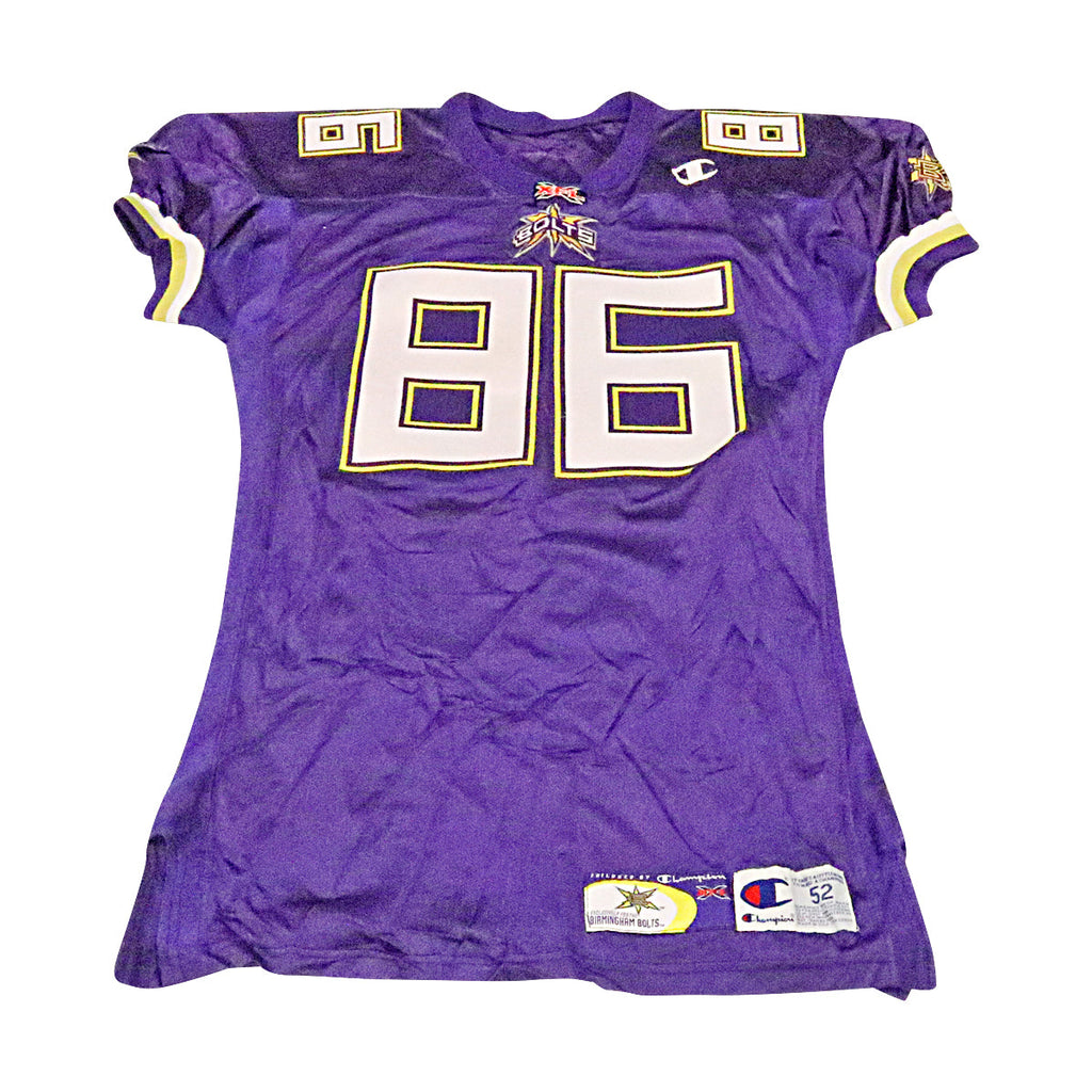 Ed Smith Birmingham Thunderbolts 2001 Game Used Home Jersey Size 52 +2 product image 1, provided for visual reference and
