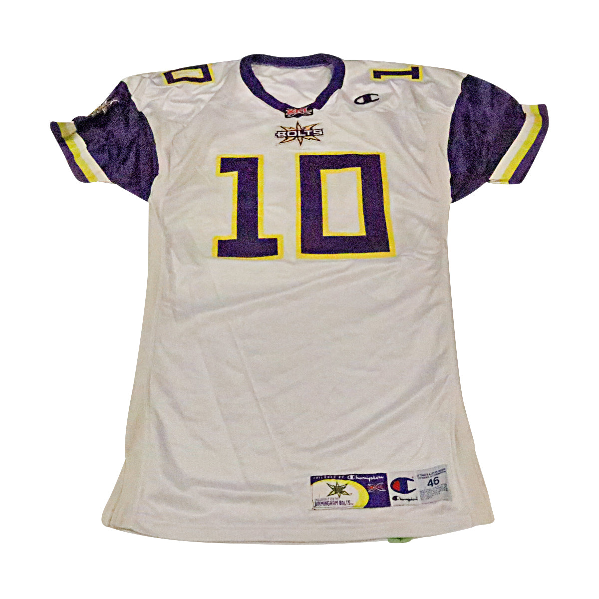 Birmingham Thunderbolts 2001 #10 Team Issued Away Jersey Size 46 +2 product image 1, provided for visual reference and