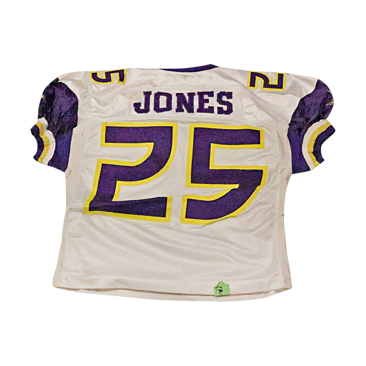 Toya Jones Birmingham Thunderbolts 2001 Game Used Away Jersey Size 50 Short product image 2, provided for visual reference