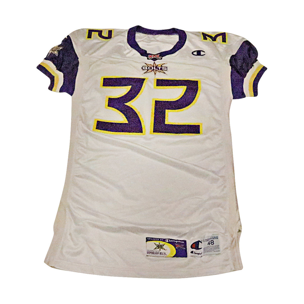 Curtis Alexander Birmingham Thunderbolts 2001 Game Used Away Jersey Size 50 +2 product image 1, provided for visual
