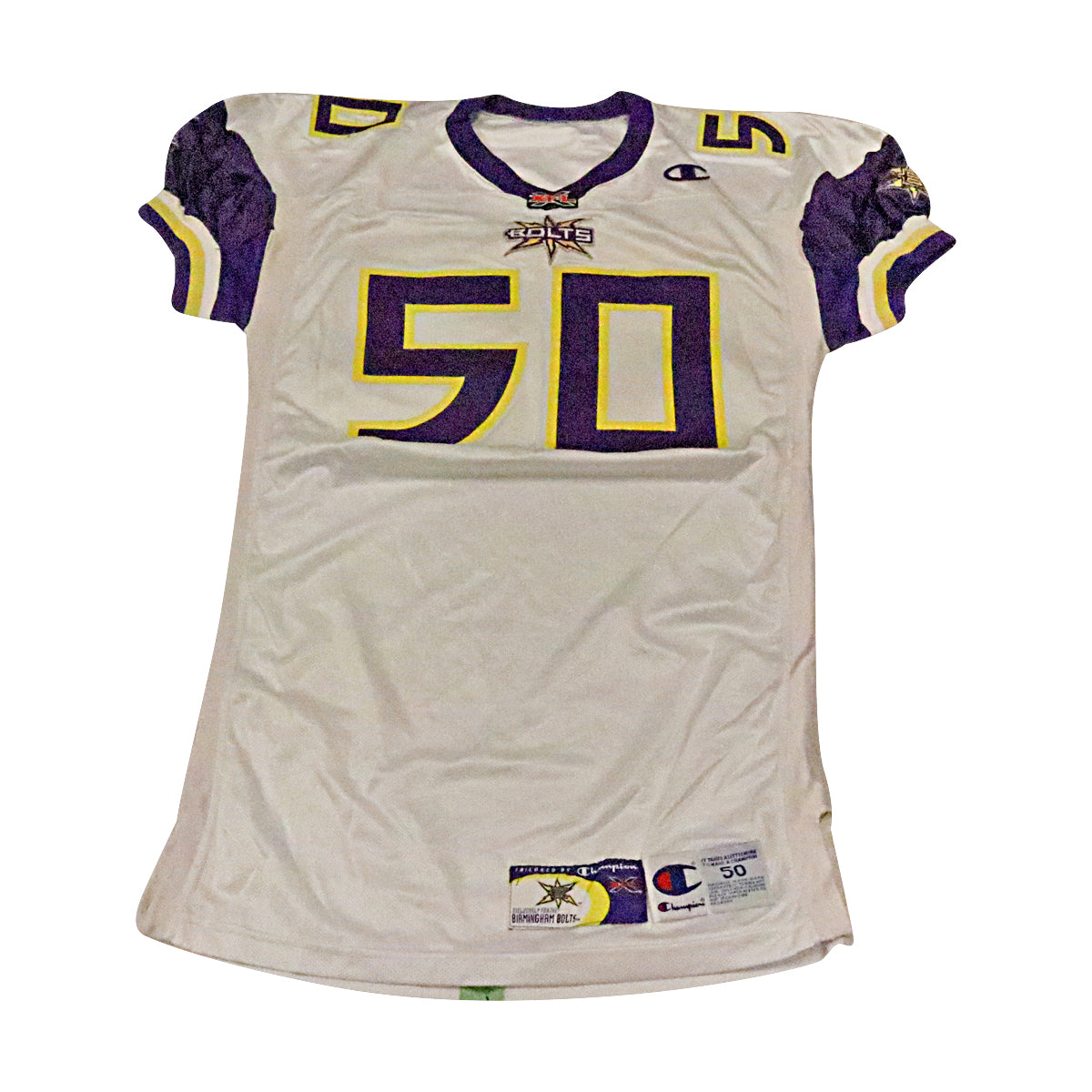 James Willis Birmingham Thunderbolts 2001 Game Used Away Jersey Size 50 +2 product image 1, provided for visual reference