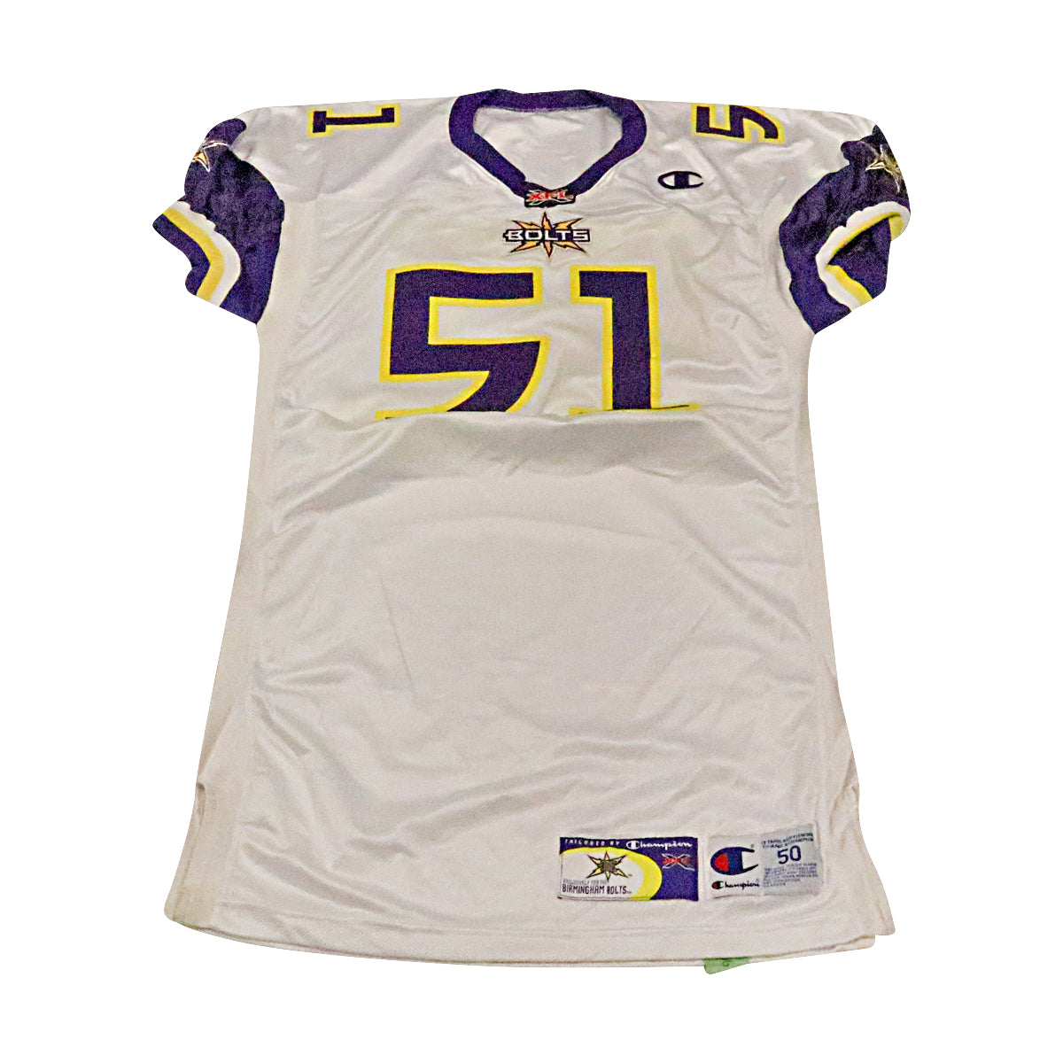 Birmingham Thunderbolts 2001 #51 Team Issued Away Jersey Size 50 +2 product image 1, provided for visual reference and