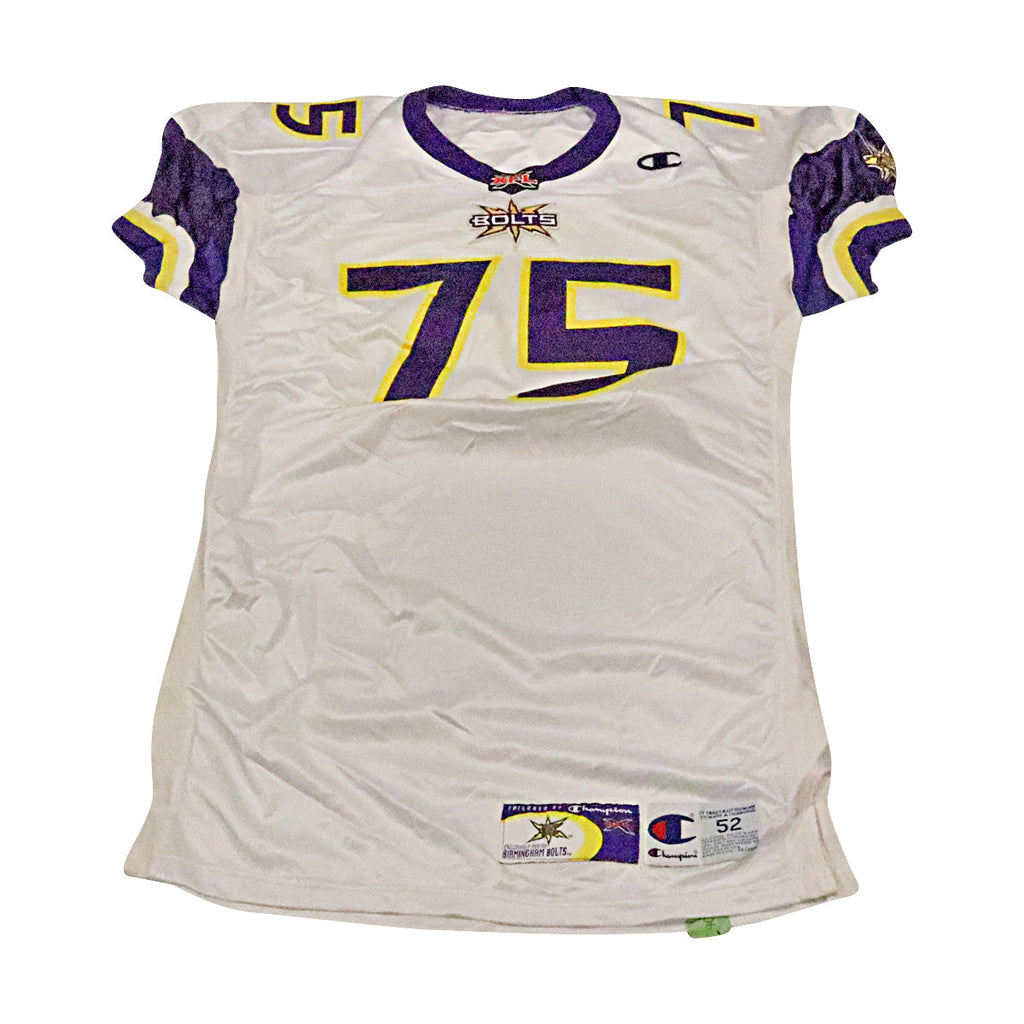 Birmingham Thunderbolts 2001 #75 Team Issued Away Jersey Size 52 +2 product image 1, provided for visual reference and
