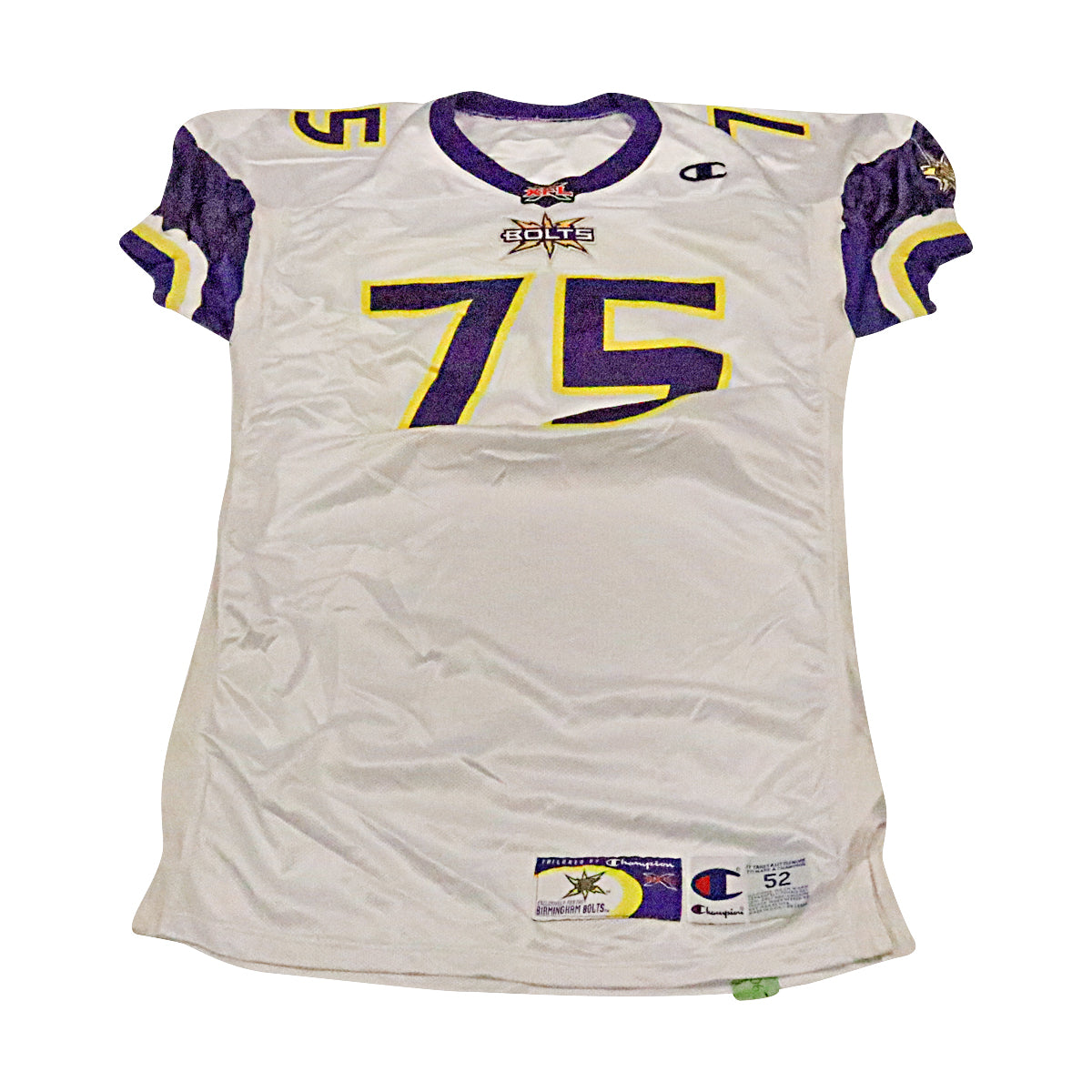 Birmingham Thunderbolts 2001 #75 Team Issued Away Jersey Size 52 +2 product image 1, provided for visual reference and