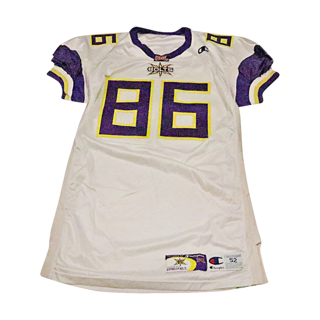 Ed Smith Birmingham Thunderbolts 2001 Game Used Away Jersey Size 52 +2 product image 1, provided for visual reference and