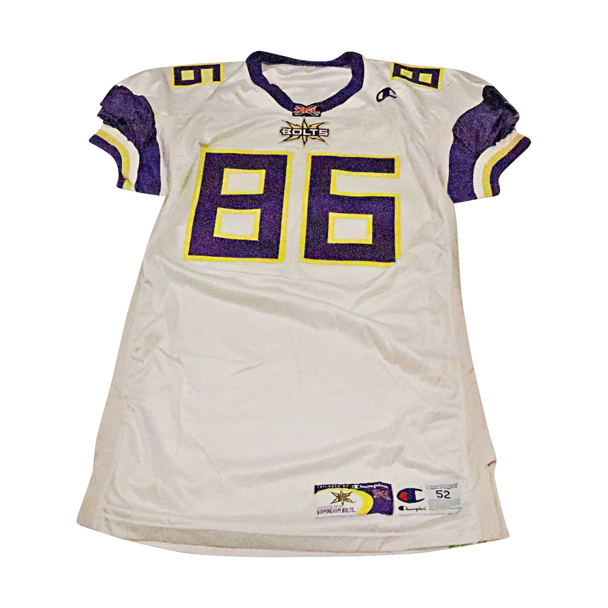 Ed Smith Birmingham Thunderbolts 2001 Game Used Away Jersey Size 52 +2 product image 1, provided for visual reference and