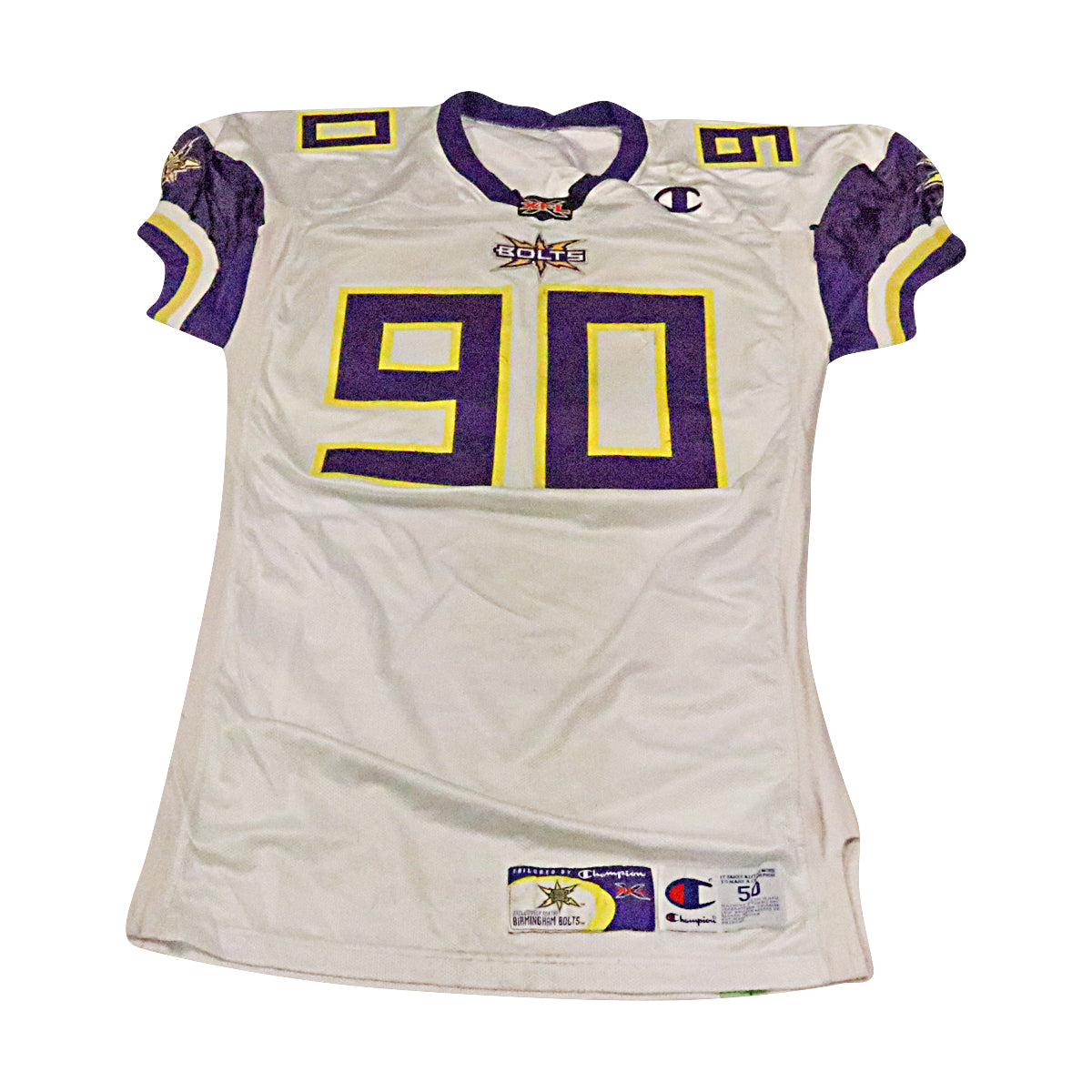 Birmingham Thunderbolts 2001 #90 Team Issued Away Jersey Size 50 +2 product image 1, provided for visual reference and