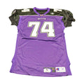 Paul Janus Chicago Enforcers 2001 Game Used Home Jersey Size 52 +2 product image 1, provided for visual reference and