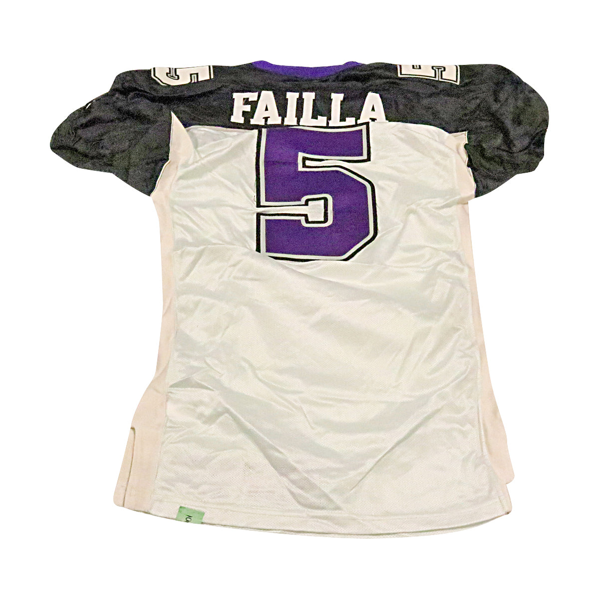 Paul Failla Chicago Enforcers 2001 Game Used Away Jersey Size 44 +2 product image 2, provided for visual reference and