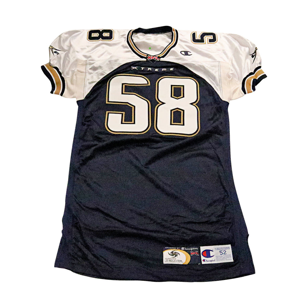 LA Xtreme 2001 #58 Team Issued Home Jersey Size 52 +2 product image 1, provided for visual reference and product detail