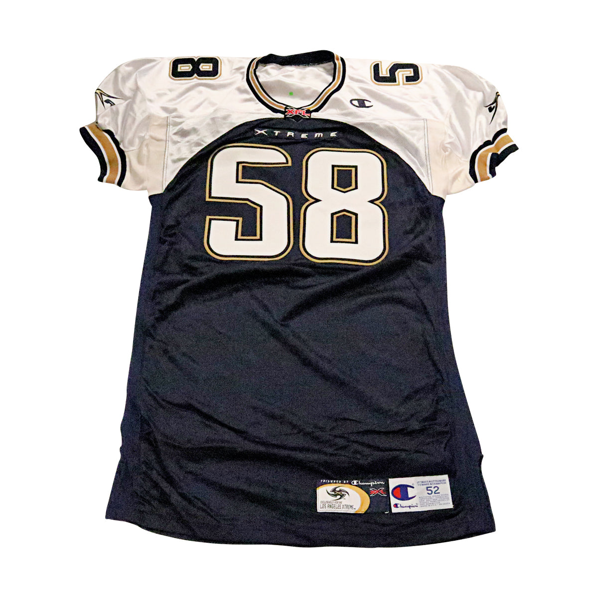 LA Xtreme 2001 #58 Team Issued Home Jersey Size 52 +2 product image 1, provided for visual reference and product detail