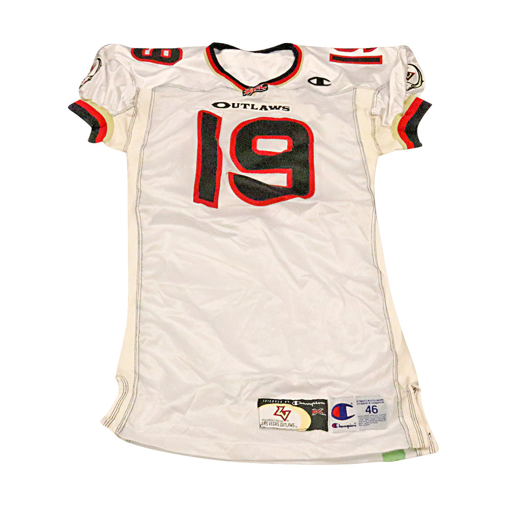 Las Vegas Outlaws 2001 #19 Team Issued Away Jersey Size 46 +2 product image 1, provided for visual reference and product