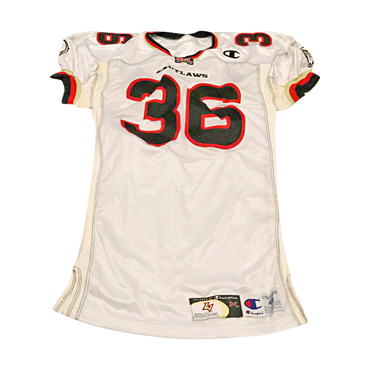 Las Vegas Outlaws 2001 #36 Team Issued Away Jersey Size 48 +2 product image 1, provided for visual reference and product