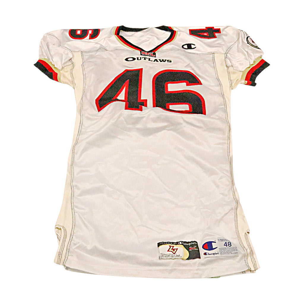 Las Vegas Outlaws 2001 #46 Team Issued Away Jersey Size 48 +2 product image 1, provided for visual reference and product