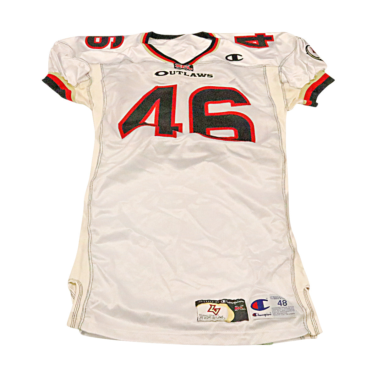 Las Vegas Outlaws 2001 #46 Team Issued Away Jersey Size 48 +2 product image 1, provided for visual reference and product
