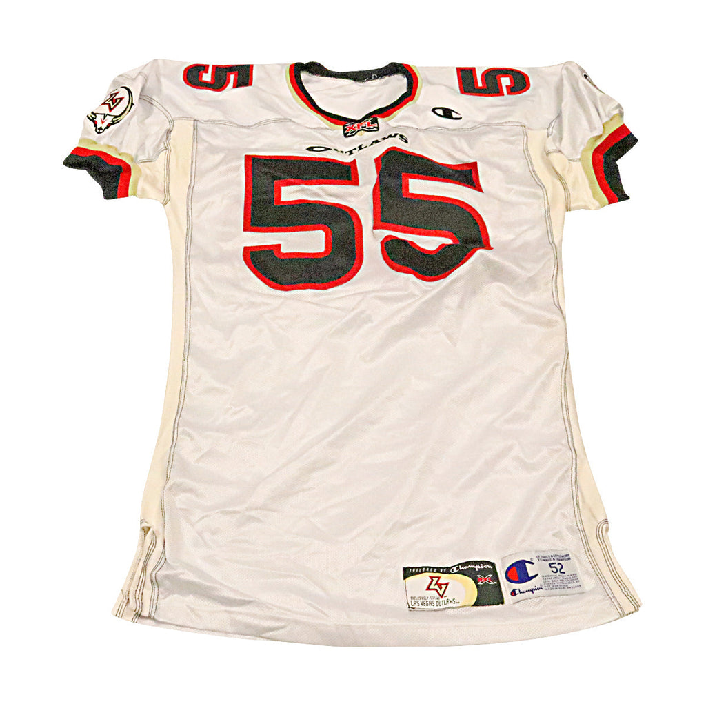 Las Vegas Outlaws 2001 #55 Team Issued Away Jersey Size 52 +2 product image 1, provided for visual reference and product