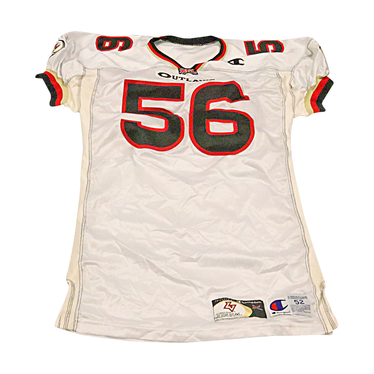 Las Vegas Outlaws 2001 #56 Team Issued Away Jersey Size 52 +2 product image 1, provided for visual reference and product
