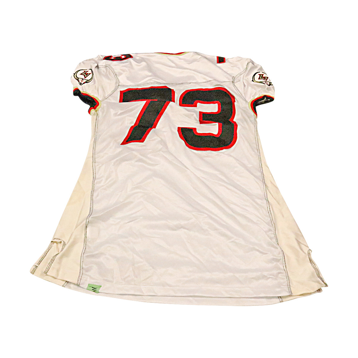 Las Vegas Outlaws 2001 #73 Team Issued Away Jersey Size 56 +2 Linemen Cut product image 2, provided for visual reference and