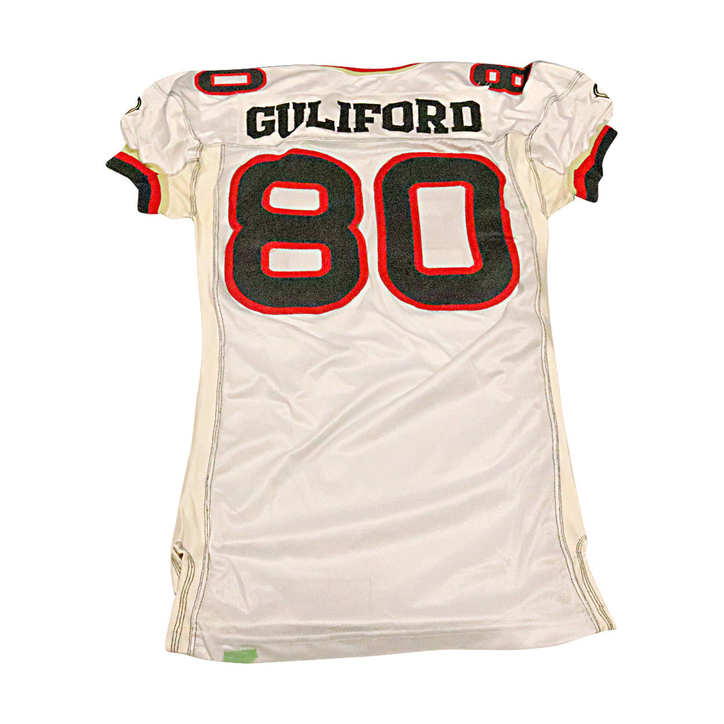 Eric Guliford Las Vegas Outlaws 2001 Game Used Away Jersey Size 46 +2 product image 2, provided for visual reference and