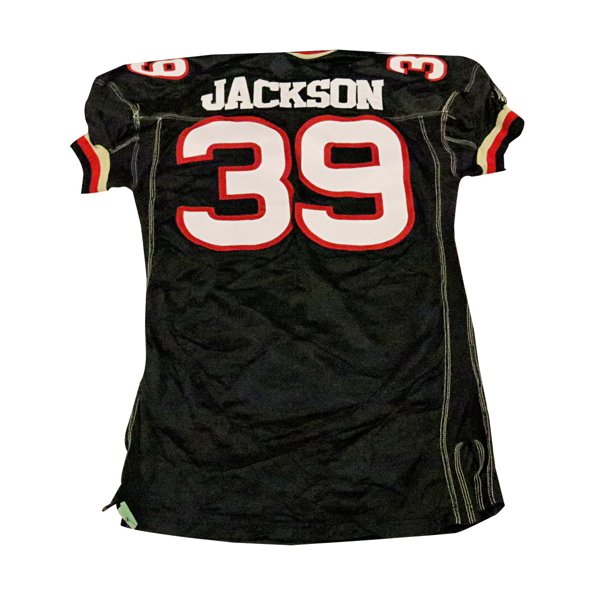 Jonathan Jackson Las Vegas Outlaws 2001 Game Used Home Jersey Size 50 +2 product image 2, provided for visual reference and
