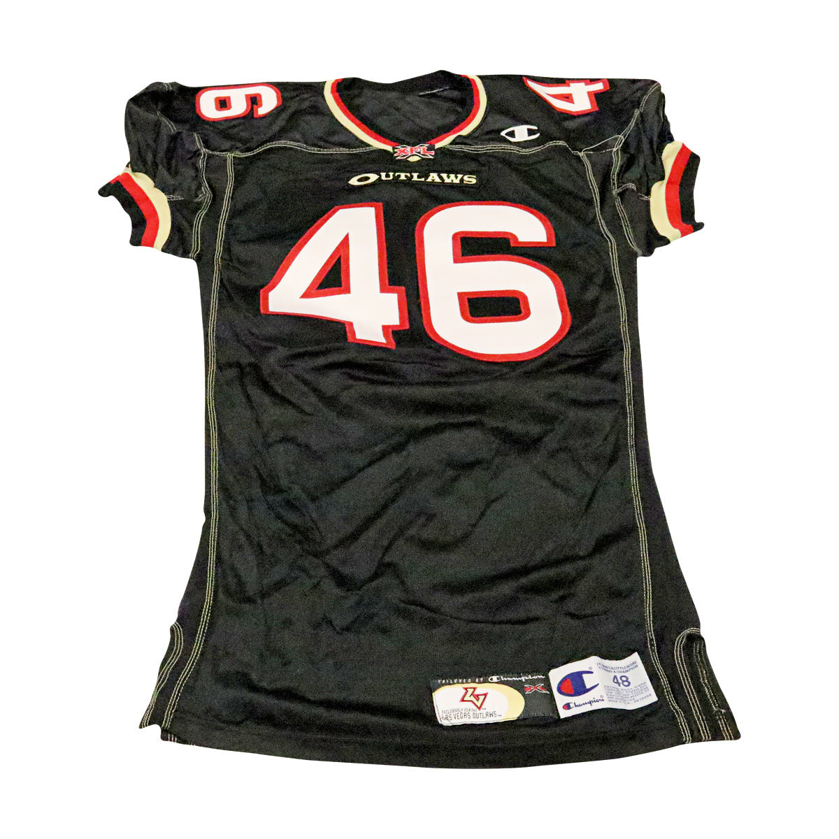 Las Vegas Outlaws 2001 #46 Team Issued Home Jersey Size 48 +2 product image 1, provided for visual reference and product