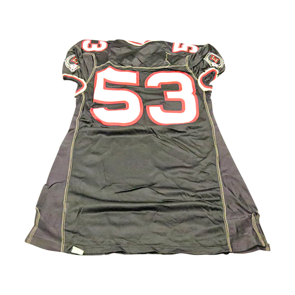 Las Vegas Outlaws 2001 #53 Team Issued Home Jersey Size 52 +2 Linemen Cut product image 2, provided for visual reference and