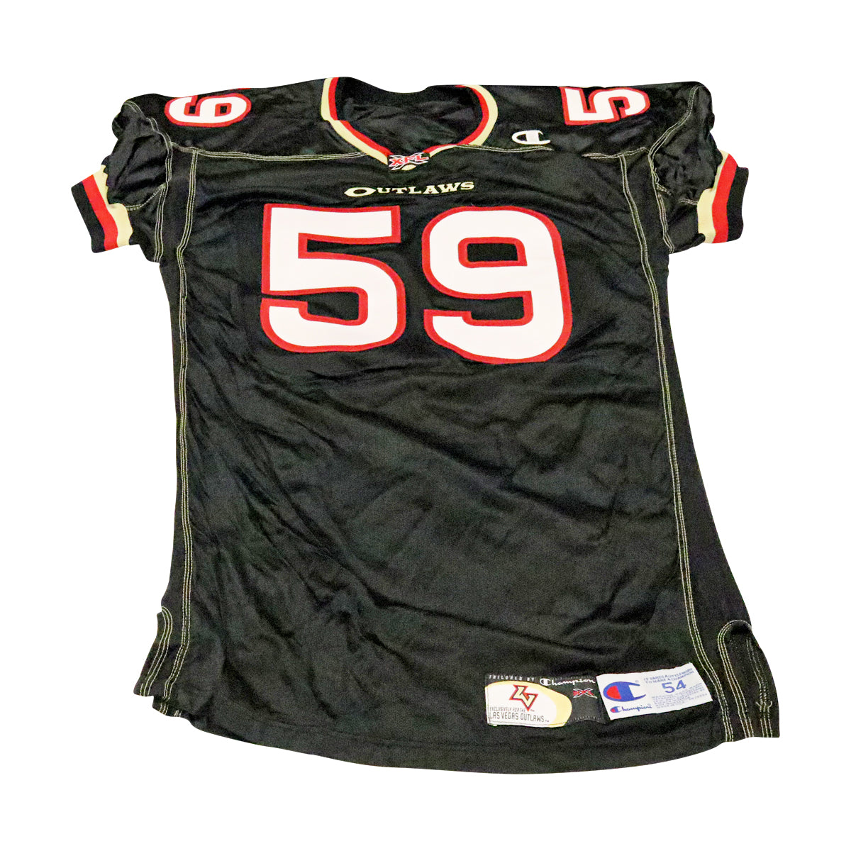 Las Vegas Outlaws 2001 #59 Team Issued Home Jersey Size 48 +2 product image 1, provided for visual reference and product