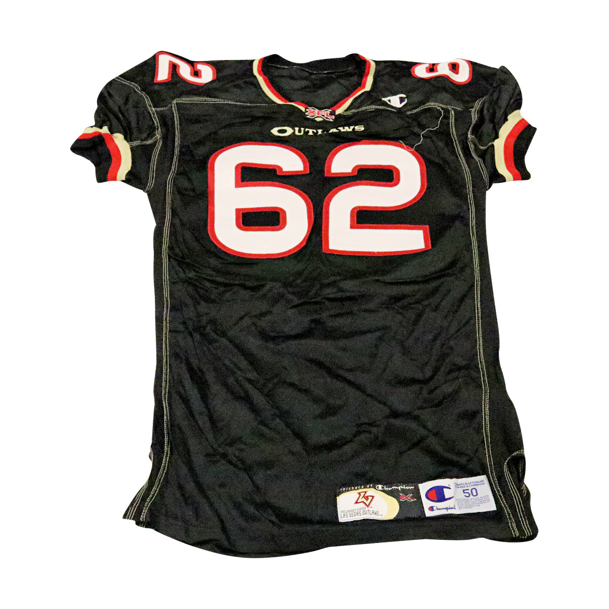Las Vegas Outlaws 2001 #60 Team Issued Home Jersey Size 50 +2 product image 1, provided for visual reference and product
