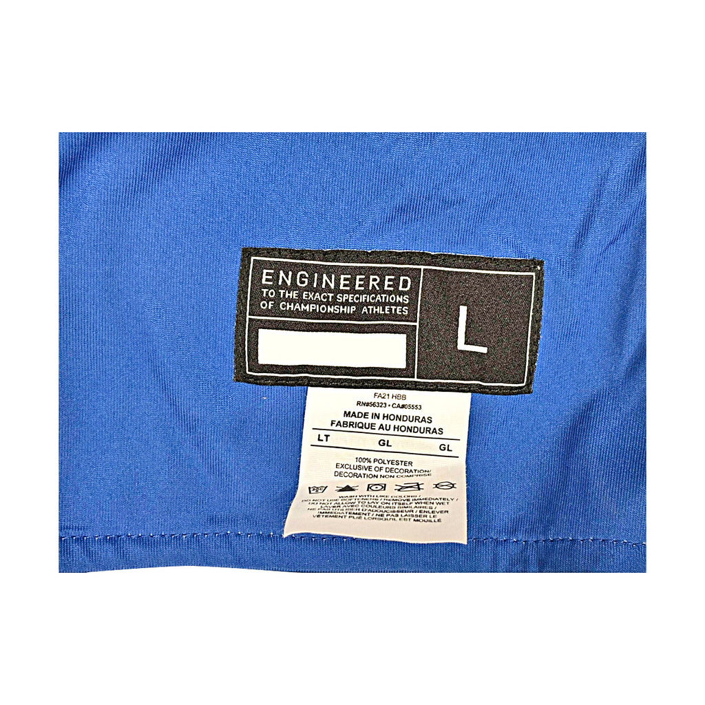 U.S. Air Force Academy 2024 Practice Used Blue/Grey #42 Basketball Jersey Sz L product image 2, provided for visual
