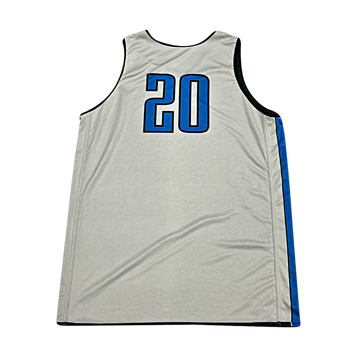 U.S. Air Force Academy 2024 Practice Used Black/Blue #20 Basketball Jersey Sz XL product image 5, provided for visual