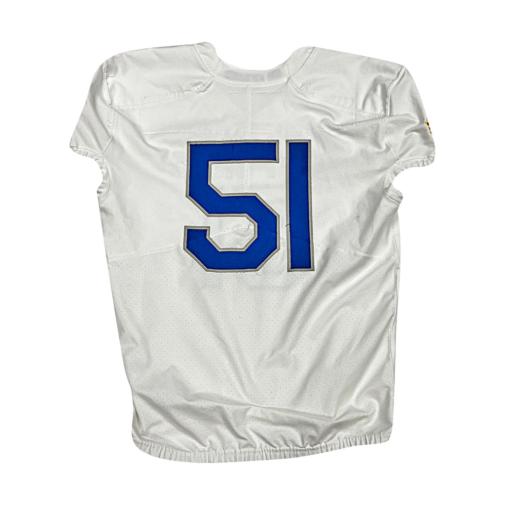 U.S. Air Force Academy Nike White 2023 Game Issued #51 Jersey Sz XL product image 2, provided for visual reference and