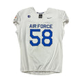 U.S. Air Force Academy Nike White 2023 Game Issued #58 Jersey Sz XXL product image 1, provided for visual reference and
