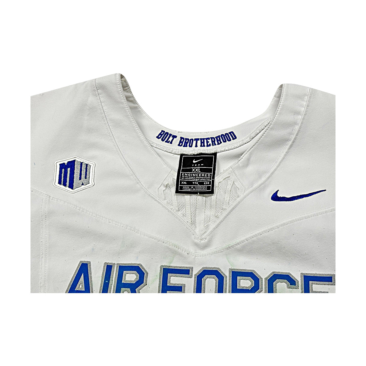 U.S. Air Force Academy Nike White 2023 Game Issued #58 Jersey Sz XXL product image 3, provided for visual reference and