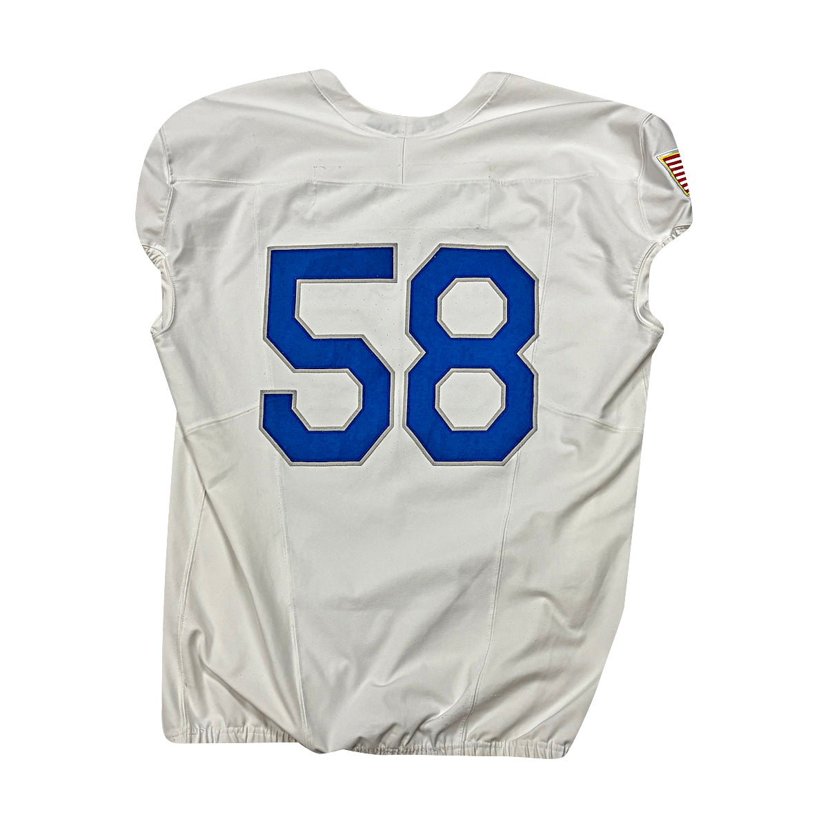 U.S. Air Force Academy Nike White 2023 Game Issued #58 Jersey Sz XXL product image 2, provided for visual reference and