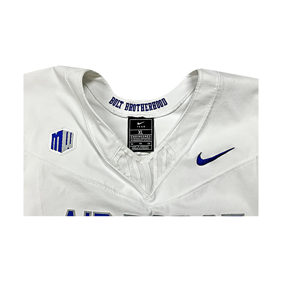 U.S. Air Force Academy Nike White 2023 Game Issued #96 Jersey Sz XL product image 3, provided for visual reference and