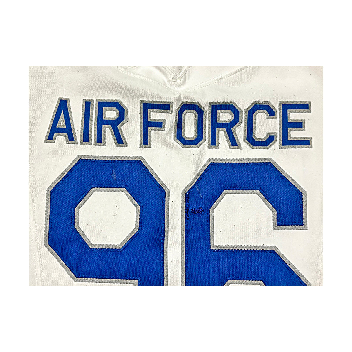U.S. Air Force Academy Nike White 2023 Game Issued #96 Jersey Sz XL product image 4, provided for visual reference and