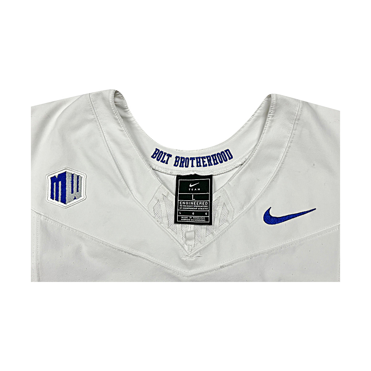 U.S. Air Force Academy Nike White 2023 Game Issued #49 Jersey Sz L product image 3, provided for visual reference and