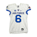 U.S. Air Force Academy Nike White 2023 Game Issued #6 Jersey Sz M product image 1, provided for visual reference and product