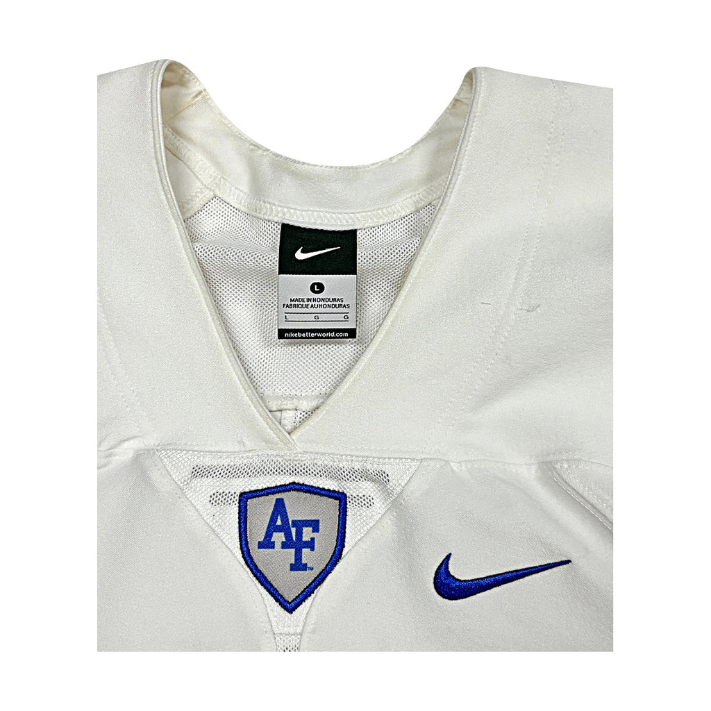 U.S. Air Force Academy Nike White 2023 Game Issued #8 Jersey Sz L product image 3, provided for visual reference and product