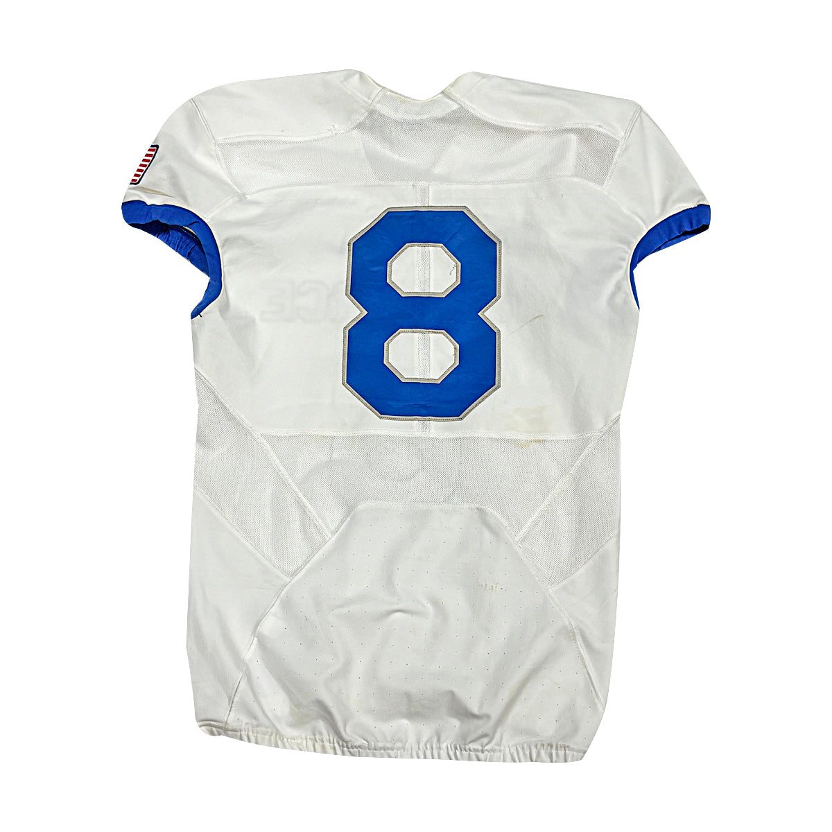 U.S. Air Force Academy Nike White 2023 Game Issued #8 Jersey Sz L product image 2, provided for visual reference and product