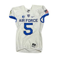 U.S. Air Force Academy Nike White 2023 Game Issued #5 Jersey Sz M product image 1, provided for visual reference and product