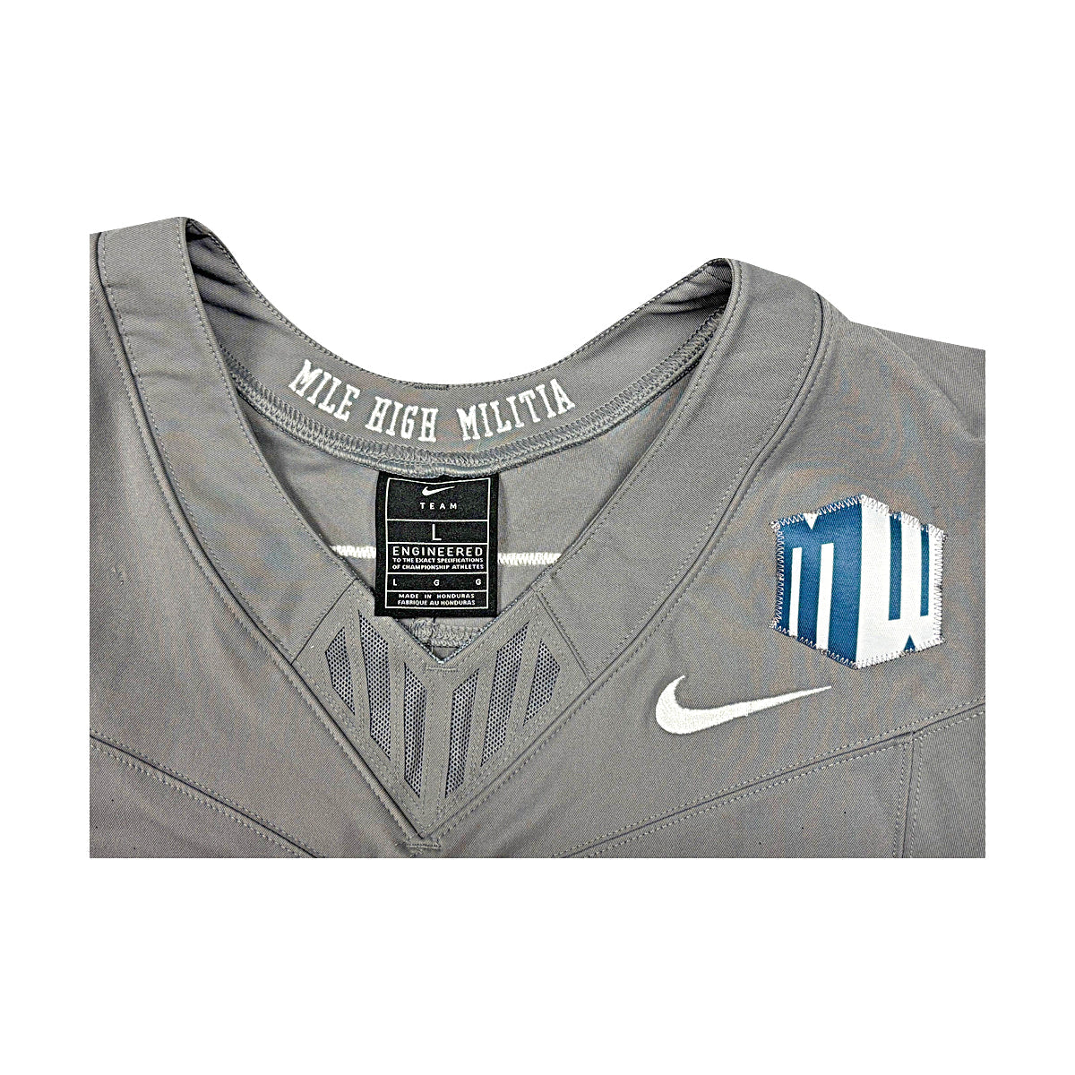 U.S. Air Force Academy 2025 Game Used Nike #85 F-16 Jersey Sz L product image 3, provided for visual reference and product