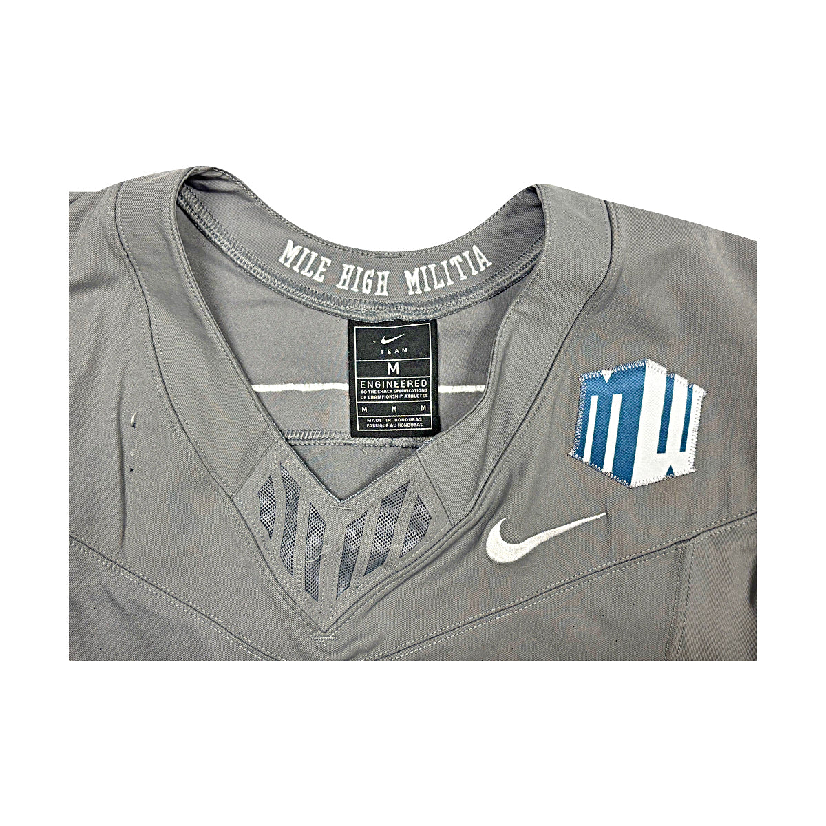 U.S. Air Force Academy 2025 Game Used Nike #10 F-16 Jersey Sz M product image 3, provided for visual reference and product