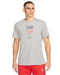 Nike T-Shirt U.S. Men Soccer T-Shirt-White product image 1, provided for visual reference and product detail review