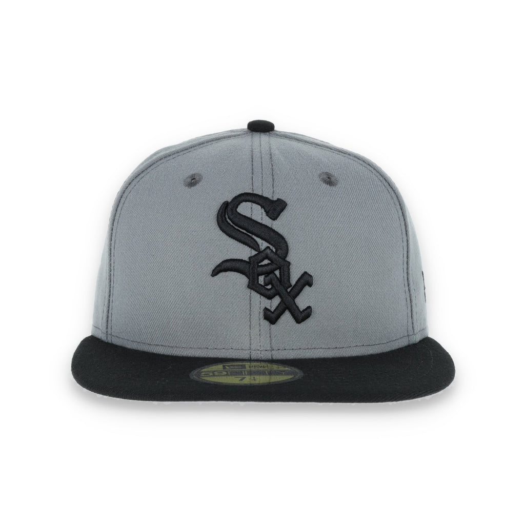 CHICAGO WHITE SOX NEW ERA 59FIFTY FITTED MLB League Basic-GREY/BLACK product image 2, provided for visual reference and