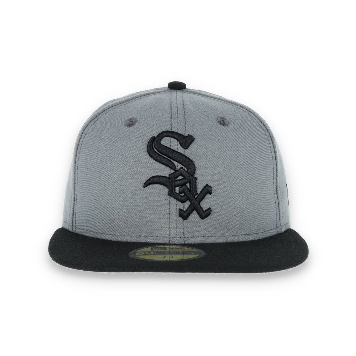 CHICAGO WHITE SOX NEW ERA 59FIFTY FITTED MLB League Basic-GREY/BLACK product image 2, provided for visual reference and