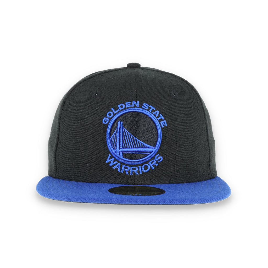 GOLDEN STATE WARRIORS basic 59fifty cap -black/blue product image 2, provided for visual reference and product detail review