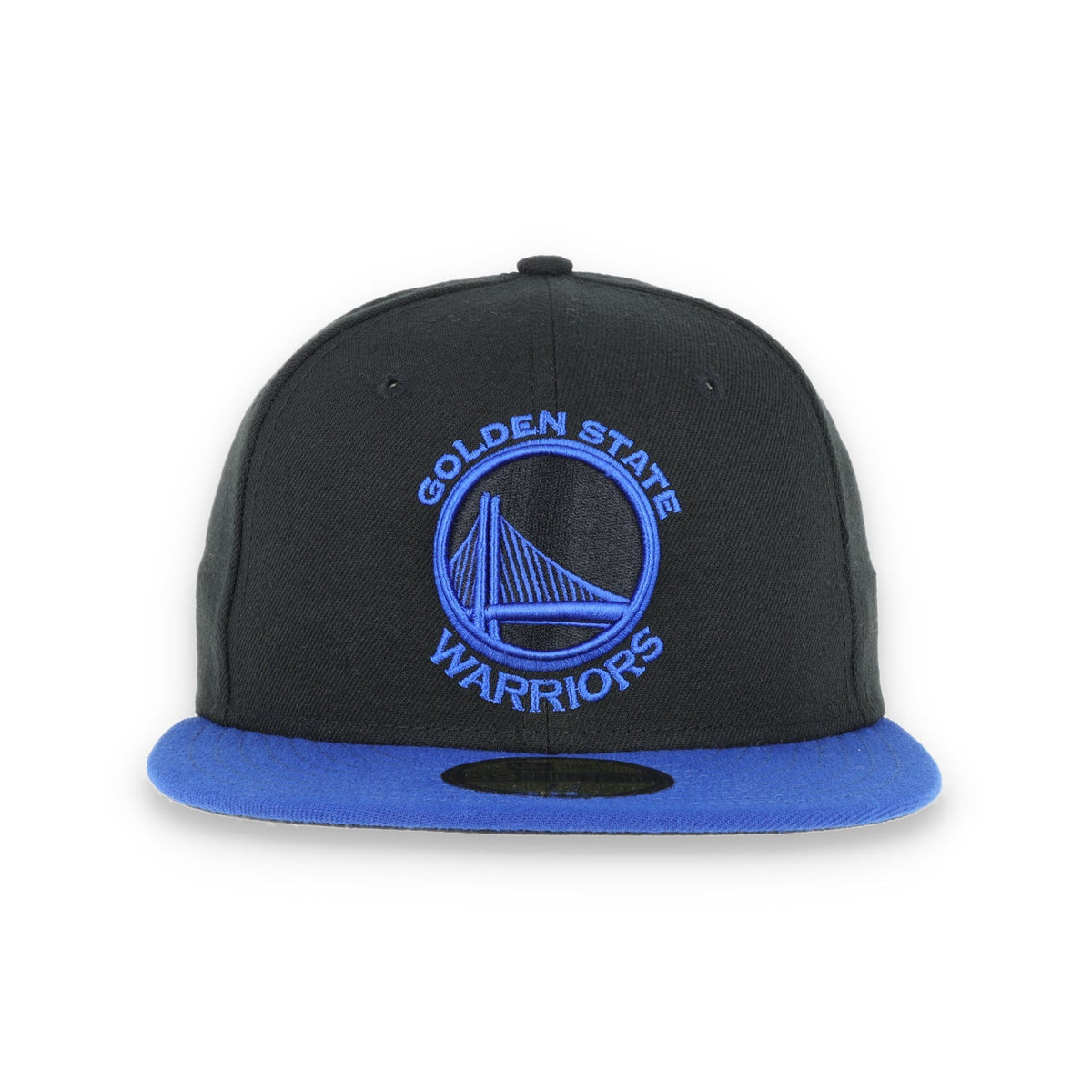GOLDEN STATE WARRIORS basic 59fifty cap -black/blue product image 2, provided for visual reference and product detail review